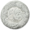 Load image into Gallery viewer, Mr. Peanut's 28" OrthoPlush® Pet Bed - Snowflake White Two Tone
