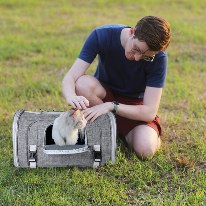 Mr. Peanut's Monterey Series Backpack Airline Compliant Pet Carrier - Newly Updated Model Now Available