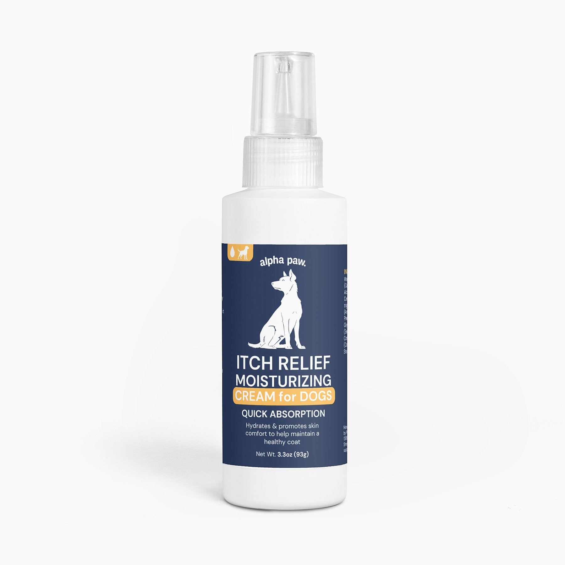 Itch Relief Moisturizing Skin Cream for Dogs