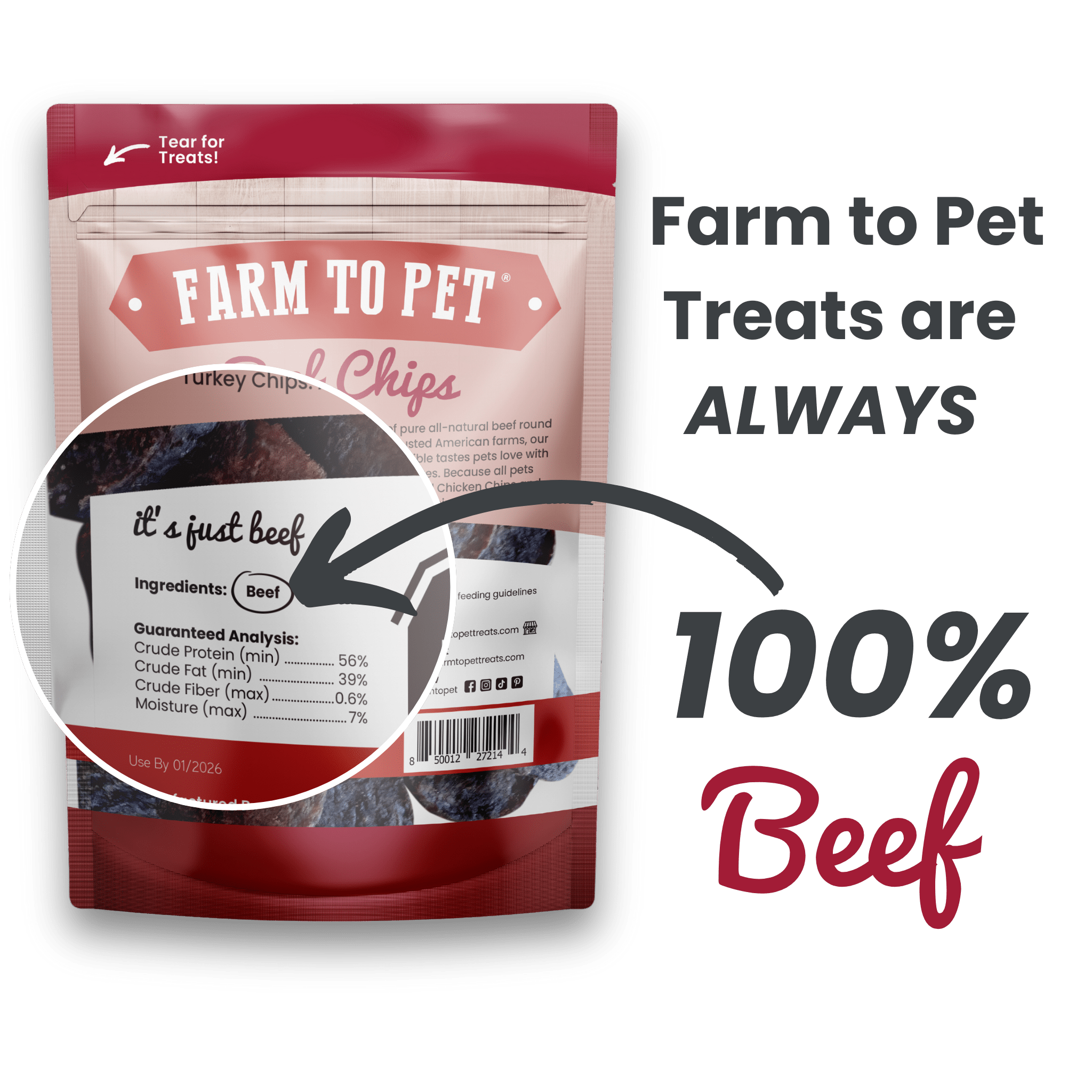 Beef Chips for Dogs