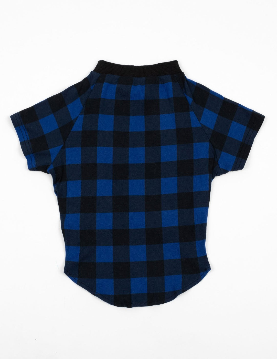 Big Dog Black & Navy Plaid Pajamas