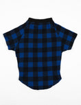 Load image into Gallery viewer, Big Dog Black & Navy Plaid Pajamas
