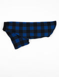 Load image into Gallery viewer, Big Dog Black & Navy Plaid Pajamas
