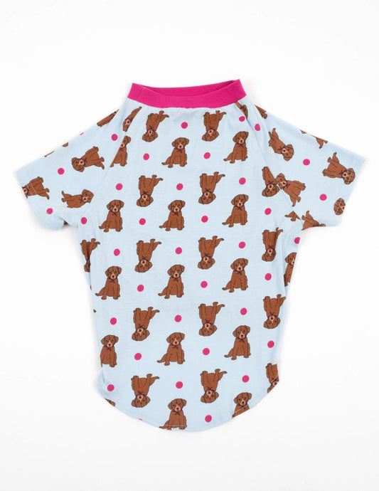 Big Dog Puppy Print Pajamas