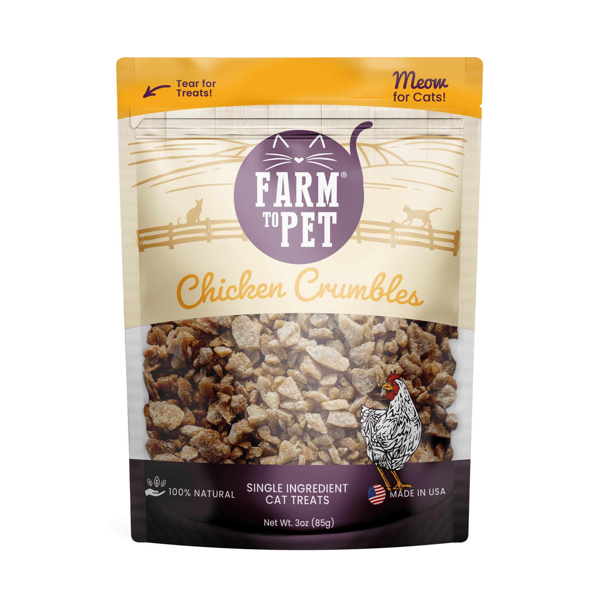 Chicken Crumbles for Cats