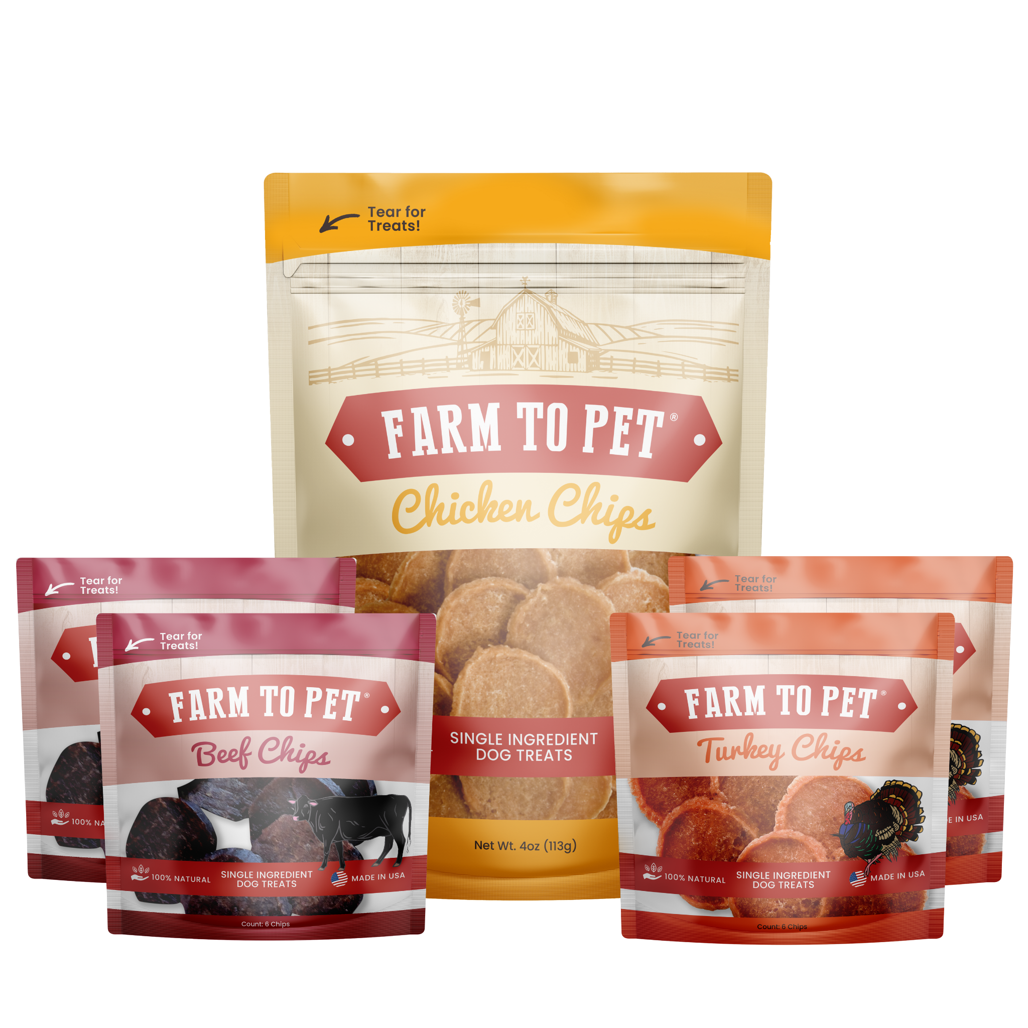 Puppy Packs 'N Snacks Dog Treat Starter