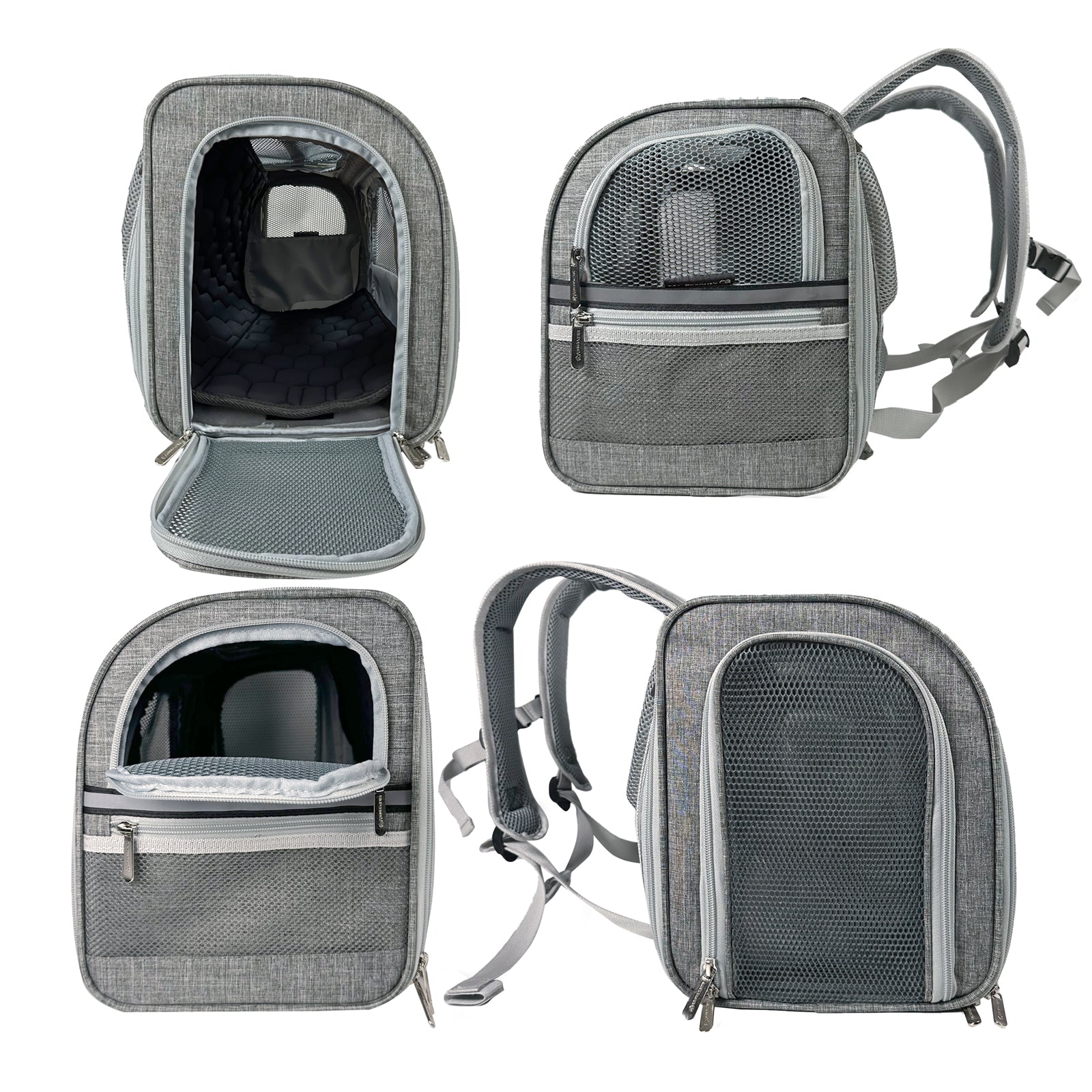 Mr. Peanut's Monterey Series Backpack Airline Compliant Pet Carrier - Newly Updated Model Now Available