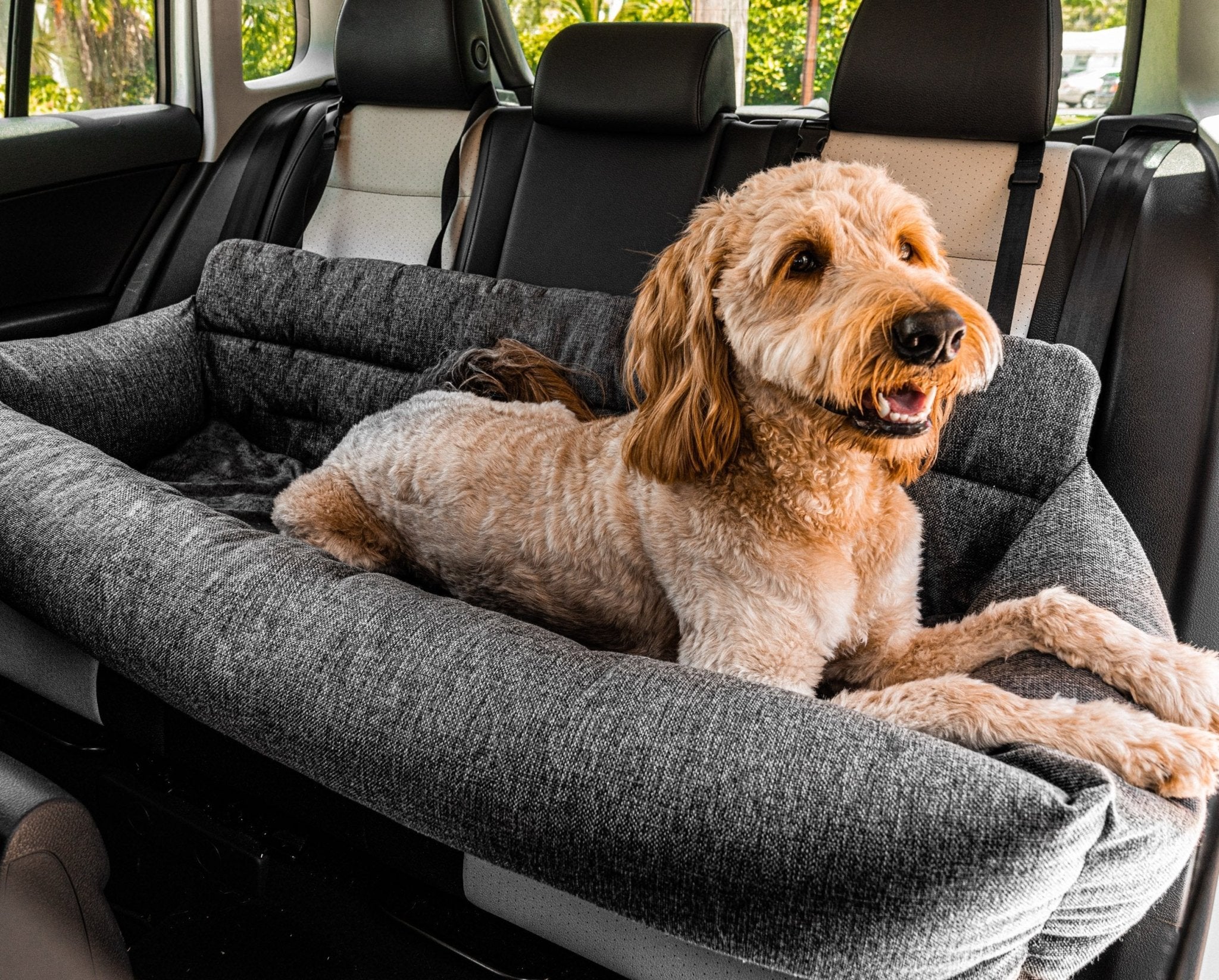 PupProtector™ Memory Foam Dog Car Bed