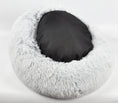 Load image into Gallery viewer, Mr. Peanut's 28" OrthoPlush® Pet Bed - Snowflake White Two Tone
