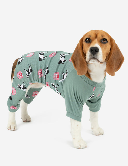 Dog Blue Cow Pajamas