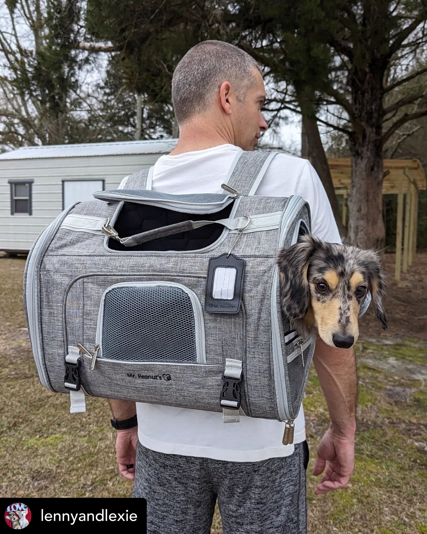 Mr. Peanut's Monterey Series Backpack Airline Compliant Pet Carrier - Newly Updated Model Now Available