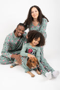 Load image into Gallery viewer, Dog Blue Cow Pajamas
