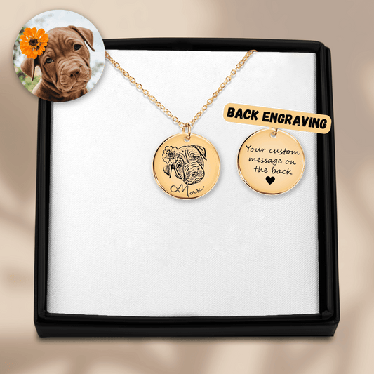 Custom Engraved Pet Necklace