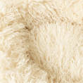 Load image into Gallery viewer, PupPouf™ Luxe Faux Fur Donut Dog Bed - Plush Sheep Ivory
