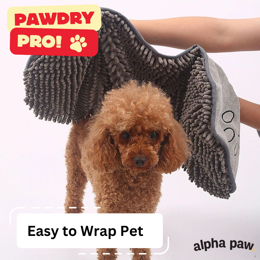 PawDry Pro - The Rainy Day Rescuer, Microfiber Pet Towel