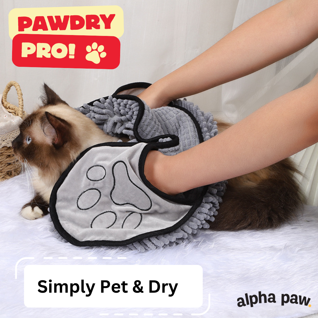 PawDry Pro - The Rainy Day Rescuer, Microfiber Pet Towel