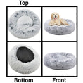 Load image into Gallery viewer, Mr. Peanut's 23" OrthoPlush® Pet Bed - Gray Two Tone
