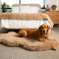 Load image into Gallery viewer, PupRug™ Luxe Faux Fur Orthopedic Dog Bed -  Plush Sheep Tan
