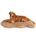 Load image into Gallery viewer, PupRug™ Luxe Faux Fur Orthopedic Dog Bed -  Plush Sheep Tan
