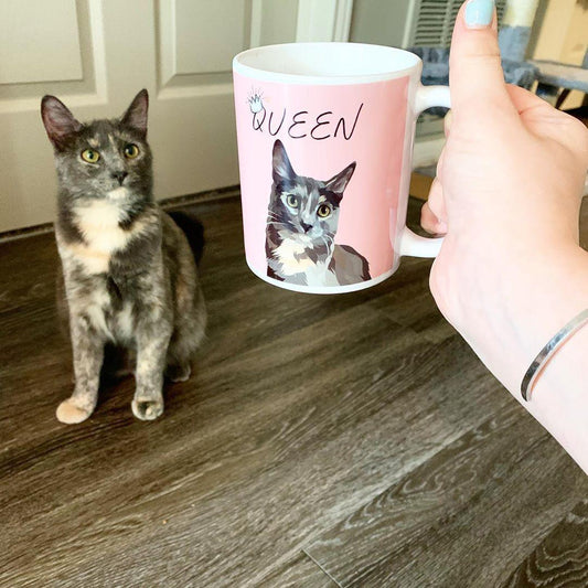 Custom Pet Coffee Mug | Alpha Paw